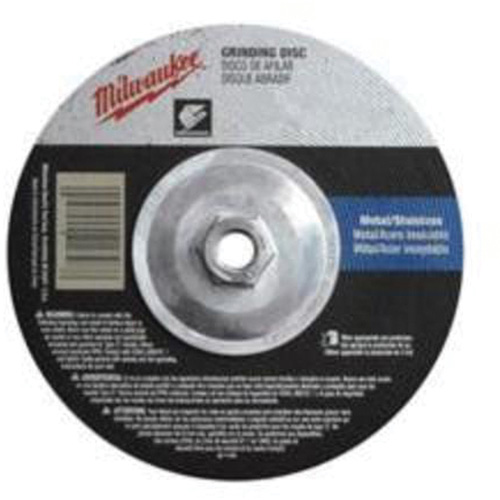 Grinding Wheel, 9" x 1/4", 5/8"-11 Arbor, Aluminum Oxide, Type 27 Sécurité Médic