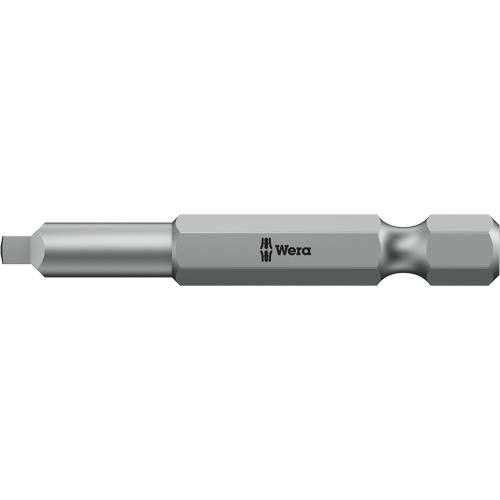 Insert Bit, Square, 2, 1/4" Drive Sécurité Médic