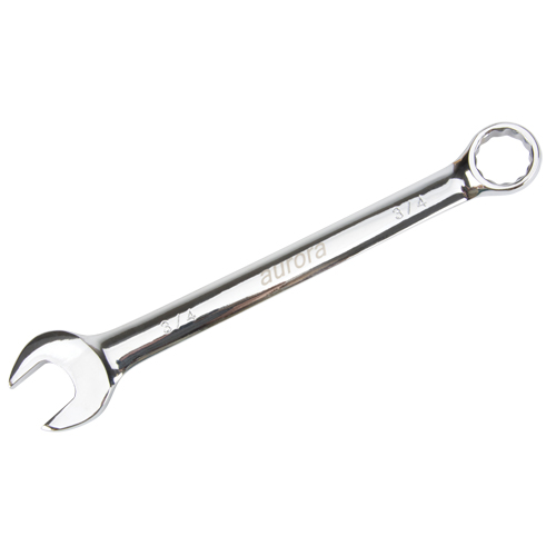 Combination Wrench, 12 Point, 3/4", Chrome Finish Sécurité Médic