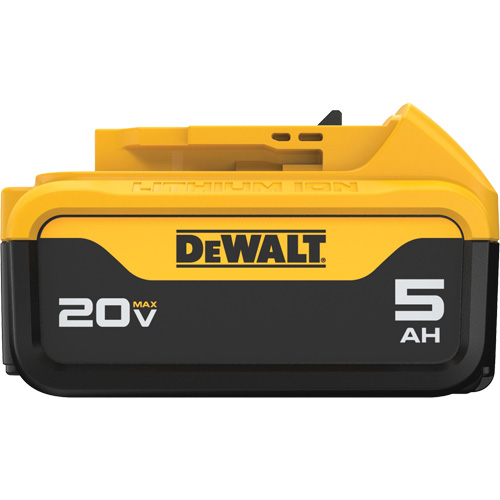 Max XR&reg; Premium Battery Pack, Lithium-Ion, 20 V, 5 A Sécurité Médic