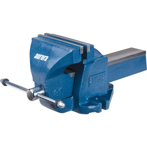 Heavy-Duty Bench Vise, 8" Jaw Width, 4" Throat Depth Sécurité Médic