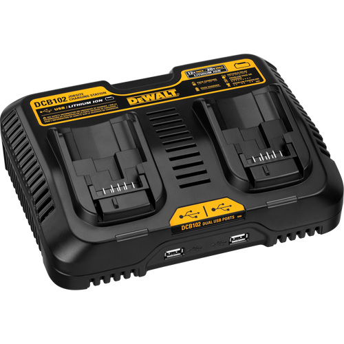 Max Jobsite Charging Station, 12 V/20 V, Lithium-Ion Sécurité Médic