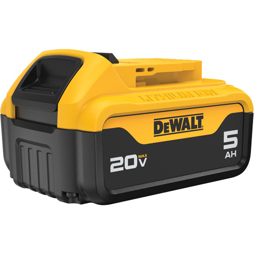 Max XR&reg; Premium Battery Pack, Lithium-Ion, 20 V, 5 A Sécurité Médic