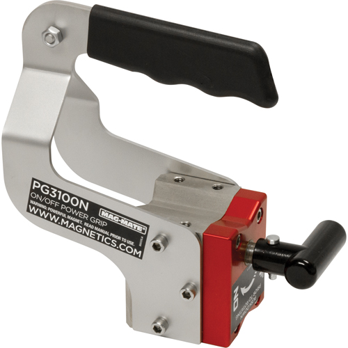 On/Off Power Grips, 7-1/2" Length, 3-3/8" Diameter, 100 lbs. Capacity Sécurité Médic