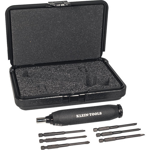 Torque Screwdriver Set, 5 - 40 in. lbs. Torque Range, 5" Length Sécurité Médic