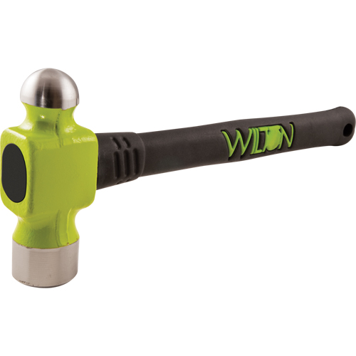BASH&reg; Ball Pein Hammer, 40 oz. Head Weight, Plain Face, Cushion Handle Sécurité Médic