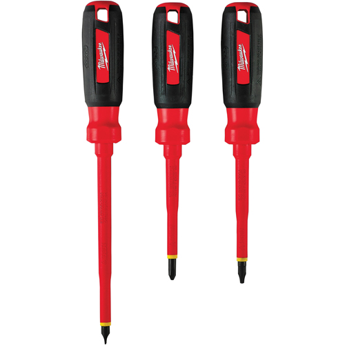 Insulated Screwdriver Kit, 1000 V, 3 Pcs Sécurité Médic