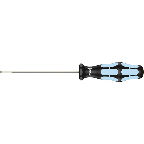 3335 Slotted Screwdriver, 3.5 mm, 7-1/8" L, Plastic Handle Sécurité Médic