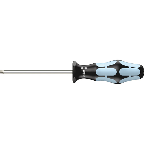 3368 Square Point Screwdriver , #2 Tip, Round, 8-1/16" L, Plastic Handle Sécurité Médic