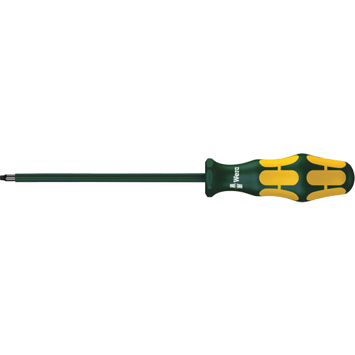 160 iS VDE Insulated Square point screwdriver, #1 Tip, Round, 9-3/4" L, Plastic Handle Sécurité Médic