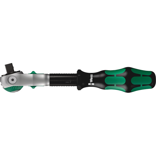 Rochet rapide Zyklop avec manchon et t&ecirc;te &agrave; 5 positions, Prise de 3/8", Poign&eacute;e Ergonomique Sécurité Médic