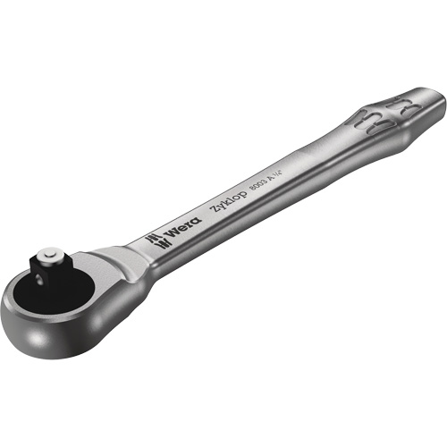Zyklop Metal Ratchet 1/4 Push Through , 1/4" Drive, Plain Handle Sécurité Médic