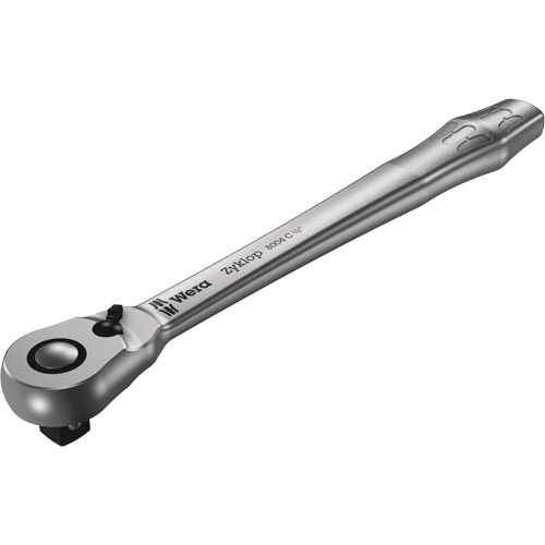 Zyklop Metal 1/2 Ratchet with Switch Lever , 1/2" Drive, Plain Handle Sécurité Médic
