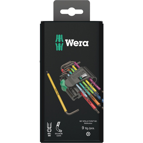 L-Key Set, 9 Pcs., Torx&reg; Sécurité Médic