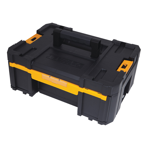 TSTAK&reg; III Tool Box with Single Deep Drawer, 16-3/4" x 12-1/4" x 6-7/8", Black Sécurité Médic