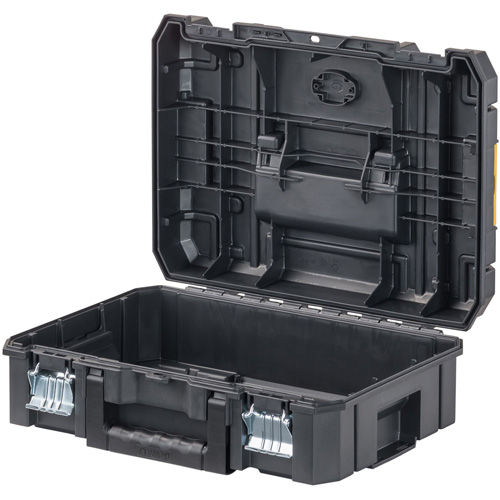 TSTAK&reg; II Tool Box with Flat Top, 17-1/4" x 13" x 6-3/8", Black Sécurité Médic