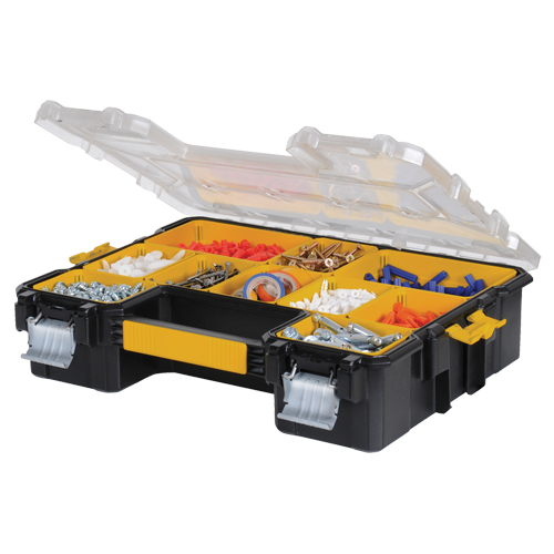 Deep Pro Organizer, 14" W x 17-1/2" D x 4-1/2" H, Black Sécurité Médic