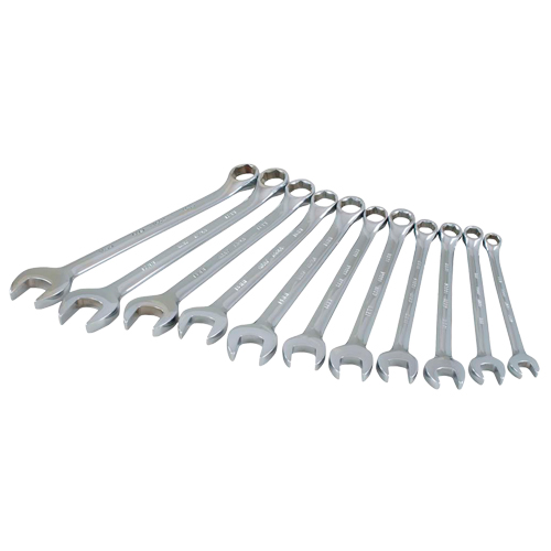 Wrench Set, Combination, 11 Pieces, Metric Sécurité Médic