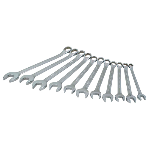 Wrench Set, Combination, 11 Pieces, Metric Sécurité Médic