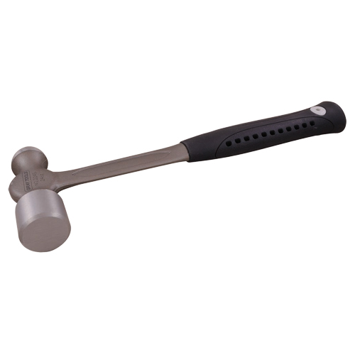 Ball Pein Hammer with Forged Handle, 12 oz./8 oz. Head Weight, Plain Face Sécurité Médic