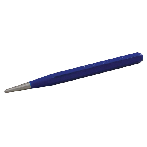 Center Punch, 3/32" Dia., 1/4" Stock Size, 4" L Sécurité Médic