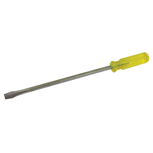 Tournevis fendu, 1/2", 16-3/4" lo, Prise Plastique Sécurité Médic