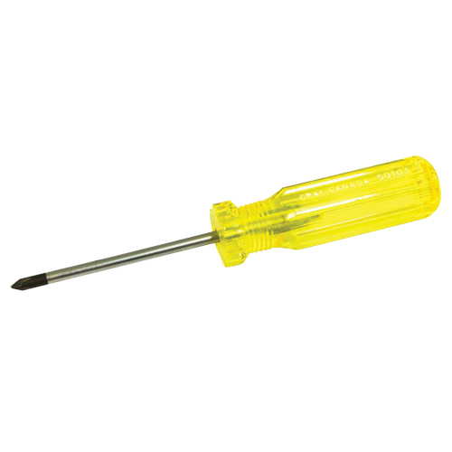 Tournevis Phillips, #1, 6-3/4" l, Prise Plastique Sécurité Médic