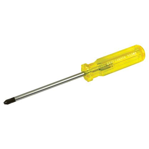 Tournevis Phillips, #3, 10" l, Prise Plastique Sécurité Médic