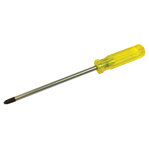 Phillips&reg; Screwdriver, #2, 8-1/4" L, Plastic Handle Sécurité Médic