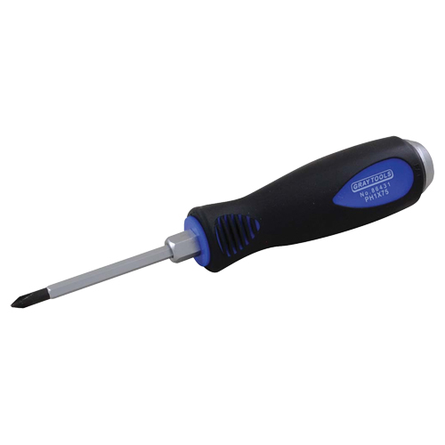 Phillips Screwdriver, #0, 6-3/8" L, Cushion Grip Handle Sécurité Médic