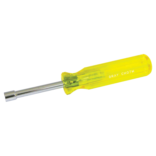 Nut Driver, 7 mm Drive, 6-1/2" L, Non Magnetic Sécurité Médic