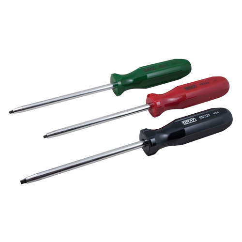 Screwdriver Set, 3 Pcs. Sécurité Médic