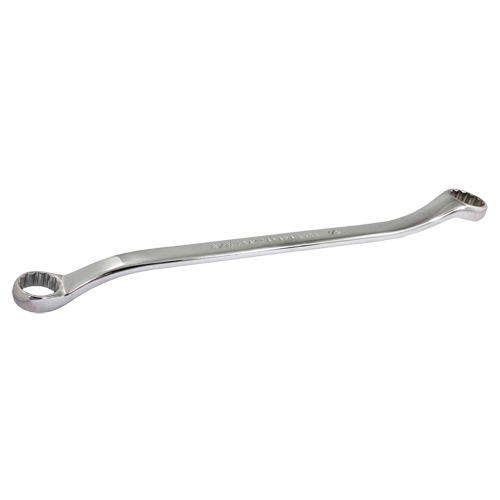 Box Wrench, 12 Point, 13/16" x 7/8", 15° Offset, Chrome Finish Sécurité Médic