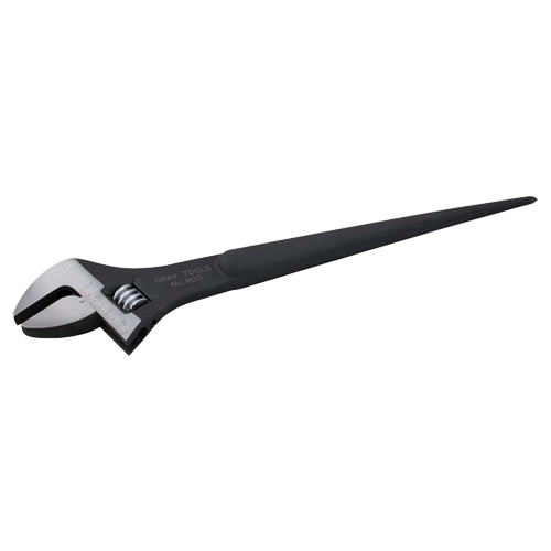 Structural Adjustable Wrench, 15" L, 1-3/4" Max Width, Black Oxide Sécurité Médic