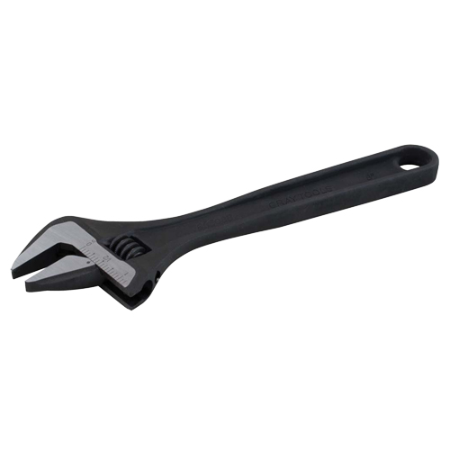 Adjustable Wrench, 4-1/2" L, .55" Max Width, Black Oxide Sécurité Médic