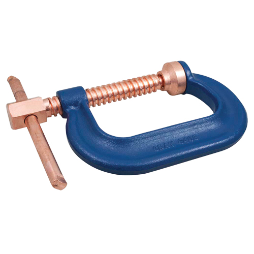 C-Clamp, 12" (305 mm) Capacity, 5-1/2" (140 mm) Throat Depth Sécurité Médic