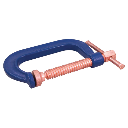 C-Clamp, 4" (102 mm) Capacity, 3" (76 mm) Throat Depth Sécurité Médic