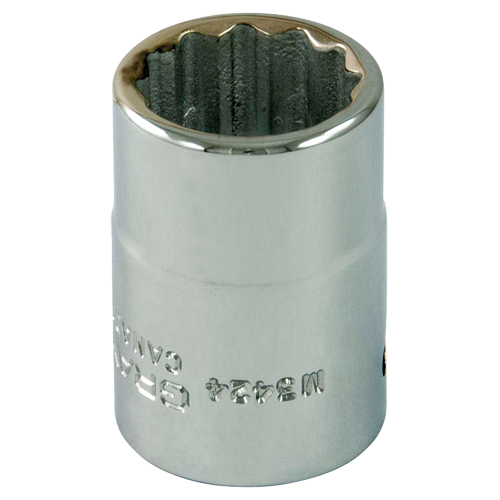 Socket, 24 mm, 3/4" Drive, 12 Points Sécurité Médic