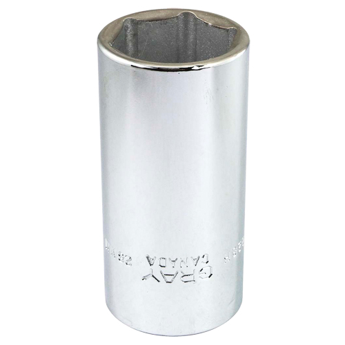 Socket, 28 mm, 1/2" Drive, 6 Points Sécurité Médic