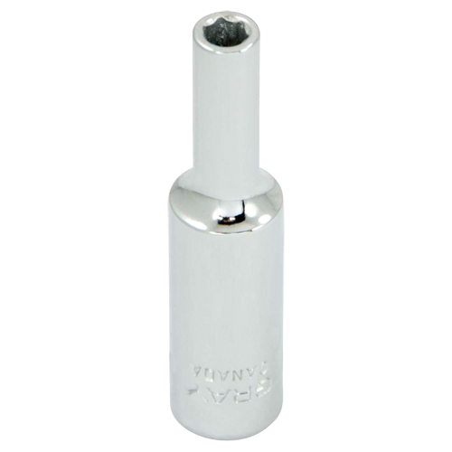 Socket, 4 mm, 1/4" Drive, 6 Points Sécurité Médic