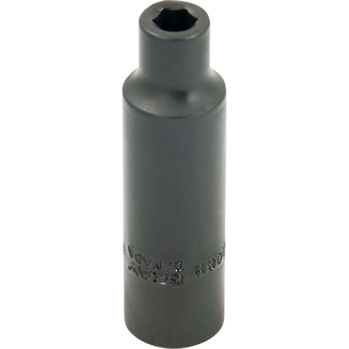 Socket, Impact, 8 mm, 1/2" Drive, 6 Points Sécurité Médic