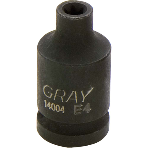 Socket, Impact, E8, 1/2"/1/4" Drive Sécurité Médic