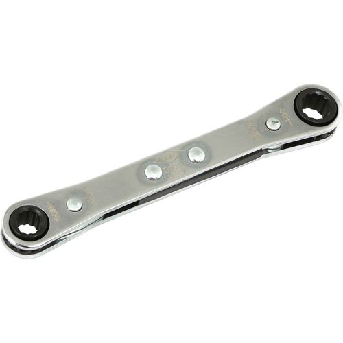 Flat Ratcheting Box Wrench, 1/4" Drive, Plain Handle Sécurité Médic