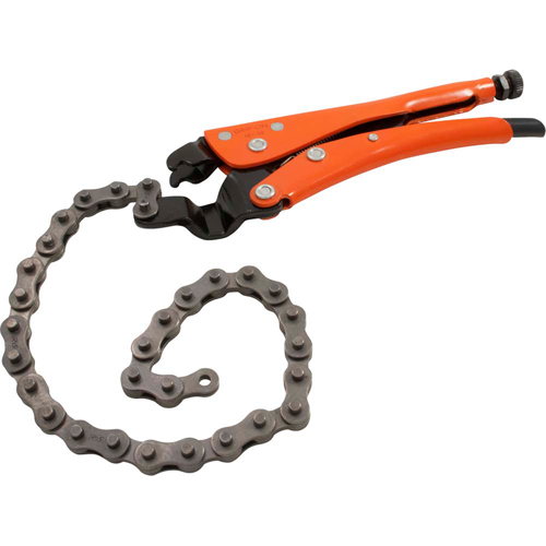 Locking Chain Clamp Pliers, 10" Length, Omnium Grip Sécurité Médic