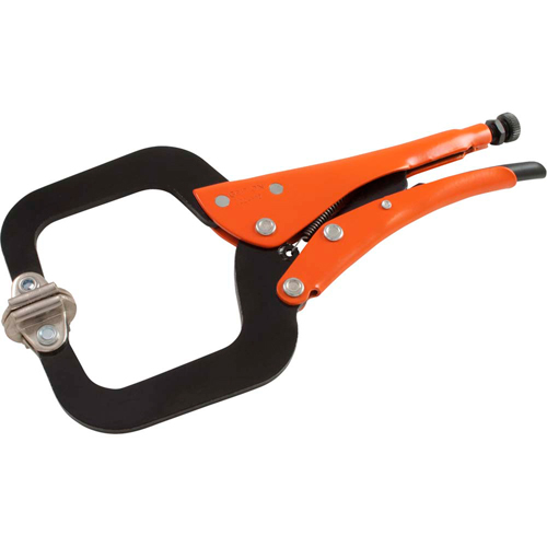 Locking Pliers, 7" Length, C-Clamp Sécurité Médic