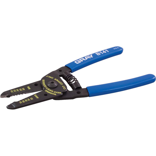 Wire Stripper/Cutter, 6" L Sécurité Médic