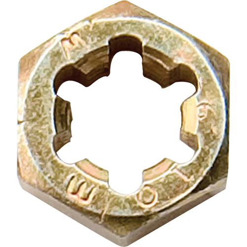 Die, M10x1 Thread, High Speed Steel Sécurité Médic