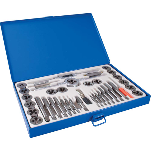 Imperial Tap & Die Set, 40 pcs. Sécurité Médic