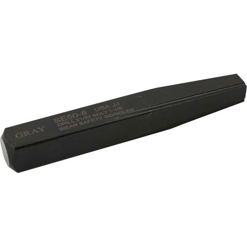 Straight Type Screw Extractor, 8, For Screw Size 1", Carbide Sécurité Médic