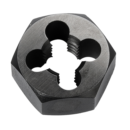 &eacute;crou &agrave; refileter hexagonale, dia. 1"/1-1/4", Filet de 1/4"-18, Acier au carbone/Acier au chrome Sécurité Médic